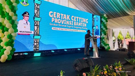 Berikan Sambutan Dalam Gertak Cetting Pj Wali Kota Serang Memohon