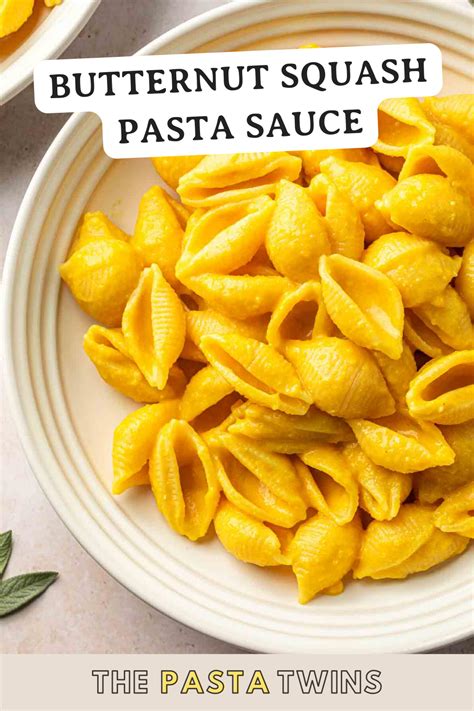 Butternut Squash Pasta Sauce The Pasta Twins