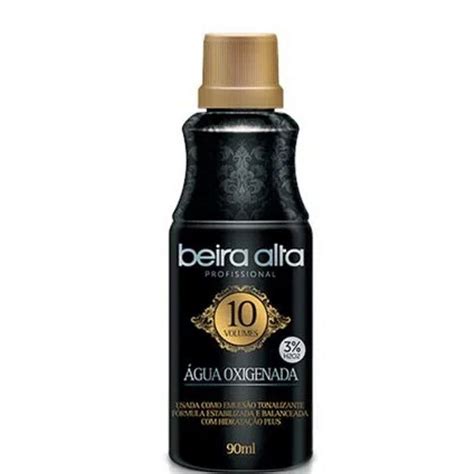 Beira Alta Água Oxigenada Black 10 Volume 90ml Perfumaria Carol