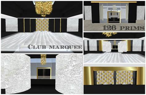 Second Life Marketplace Club Marquee