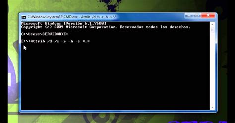 Programa Para Control Recuperar Archivos Acceso Directo Usb Attrib