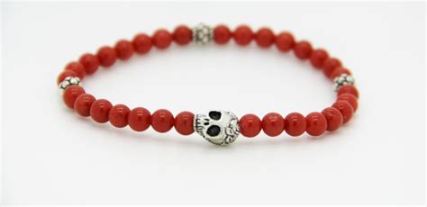 Bracelet Homme En Corail Rouge De Corse Certifi Er Choix Bijoux