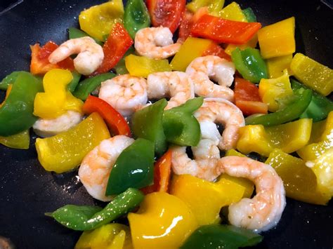 Shrimp Bell Peppers Stir Fry • Oh Snap Let S Eat