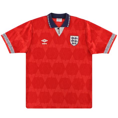 England Umbro Home Shirt M Retro England Shirts