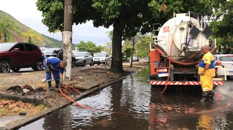 Equipes Da Prefeitura Continuam Empenhadas Em Minimizar Os Efeitos Da