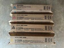 Used RICOH SAVIN LANIER 842093 Magenta Toner Cartridge FOR Ricoh MP