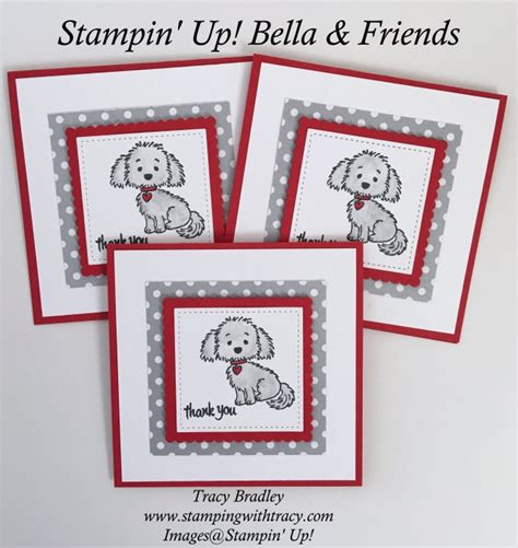 Another Card With Bella And Friends Stamping With Tracy