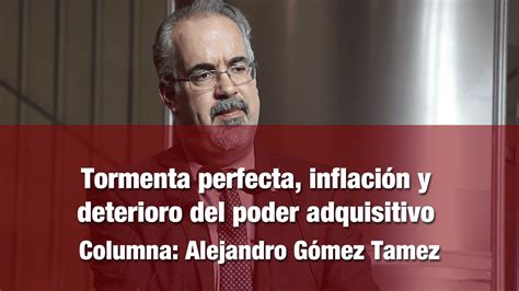 Tormenta Perfecta Inflación Y Deterioro Del Poder Adquisitivo Incomex