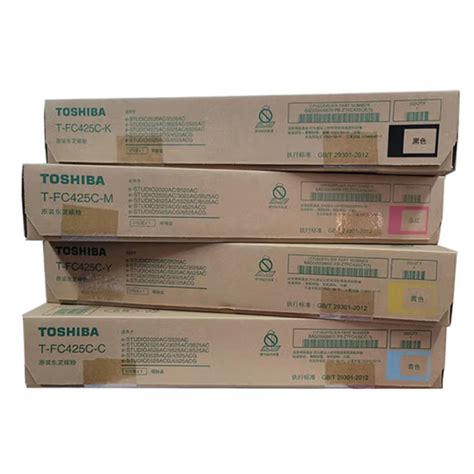 Toshiba T FC425C CMYK Full Set Toner