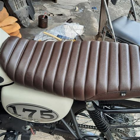 Jual Kulit Jok Motor Kawasaki W Custom Shopee Indonesia