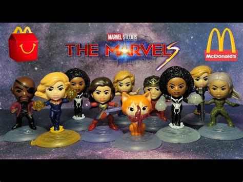 K Full Set Of The Marvels Mcdonald S Happy Meal Complete Set With