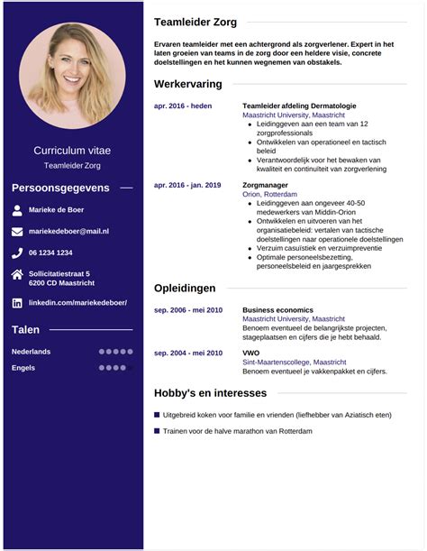 Vaardigheden Cv Voorbeelden