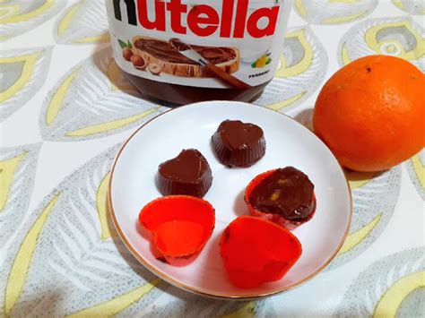 Cioccolatini Alla Nutella Fatti In Casa Aromatizzati All Arancia