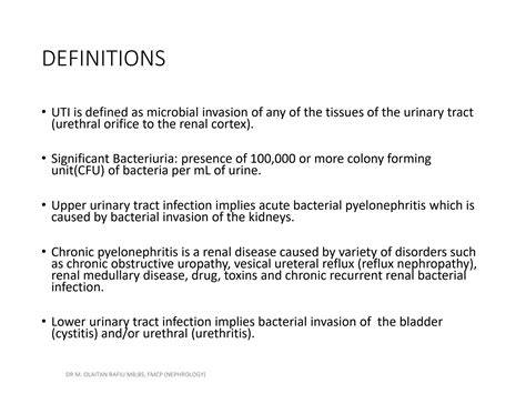 Solution Urinary Tract Infection Uti Update Studypool