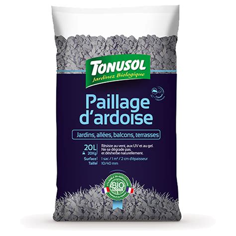 Paillage D Ardoise Bio Tonusol N1 Du Jardinage Bio Tonusol