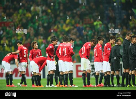 Saitama Japan 8th Apr 2015 Urawa Red Diamonds Team Group Reds