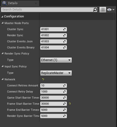 NDisplay 3D Config Editor Unreal Engine Documentation