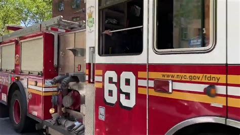 Fdny Engine Fdny Ladder Responding On West Rd Street In