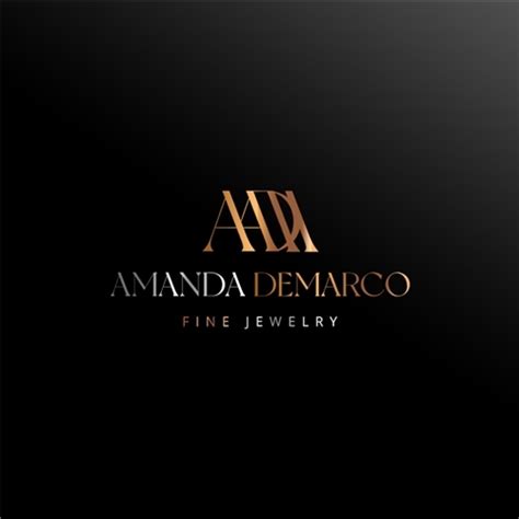 Amanda Demarco Fine Jewelry Criação De Logo E Papelaria 6 Itens