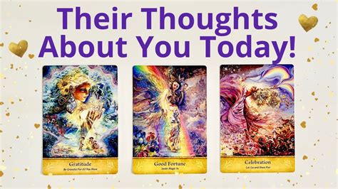 What Are They Thinking About You Now Pick A Card Love Tarot Reading