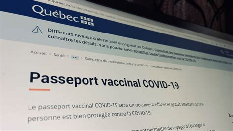 Lidée Dun Passeport Vaccinal Divise