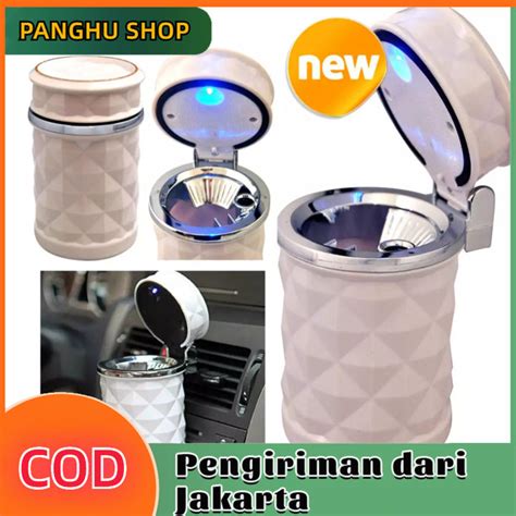 Asbak Mobil Car Ashtray Asbak Rokok Portable Serbaguna Lazada