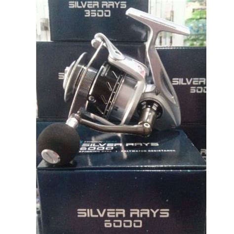 Jual Reel Pancing Tridentech SILVER RAYS 3500 5000 Heavy Arms 5000