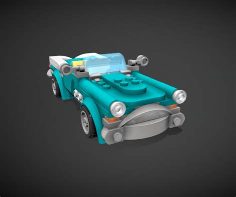 ArtStation - Lego Vintage Car | Game Assets