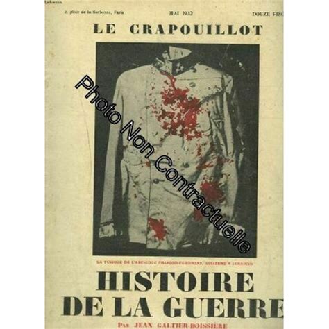 Le Crapouillot Numeros Mai Et Aout Janvier Histoire De