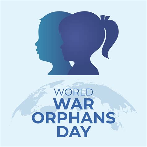 World War Orphans Day Design Template Good For Celebration Usage