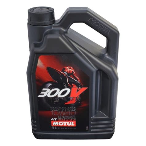 Huile Moteur 300V 4T FACTORY LINE 10W40 4L MOTUL PAM RACING