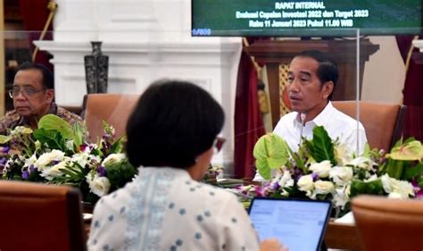 Presiden Jokowi Targetkan Investasi Tahun 2023 Capai Rp1 400 Triliun