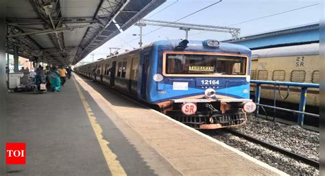 Some Chennai Suburban Trains To Skip Stop At This Station Chennai