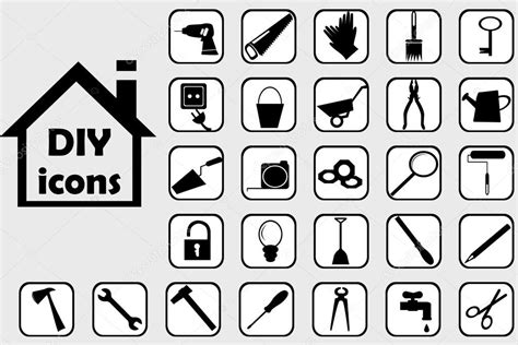 Diy Icons Set Stock Vector Image By ©hibrida13 64525139