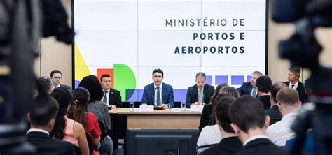 Minist Rio De Portos E Aeroportos Divulga Primeira Fase De Plano Para