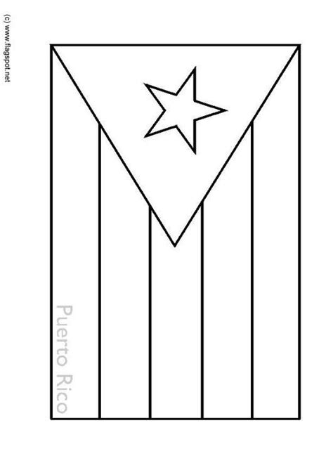 Coloring Page Flag Puerto Rico Coloring Picture Flag Puerto Rico Free Coloring Sheets To