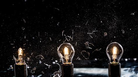 Light Bulbs Exploding Stock Photo Download Image Now Istock