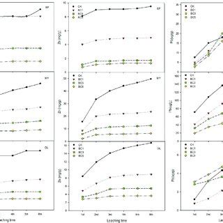 Accumulated Mass Concentrations Of Heavy Metals Cd Pb And Zn