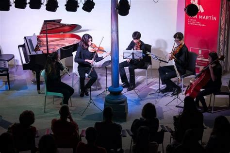 Ciclo Momentos de música Con Cuarteto Camille Saint Saëns en el San