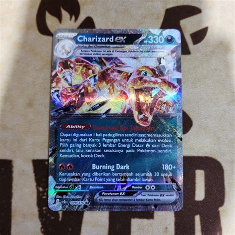 Jual Charizard Ex Rr Terastal Kartu Pokemon Tcg Indonesia Di Seller