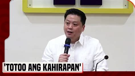 Dswd Sec Gatchalian Sa Pahayag Ni Gadon Totoo Ang Kahirapan Youtube