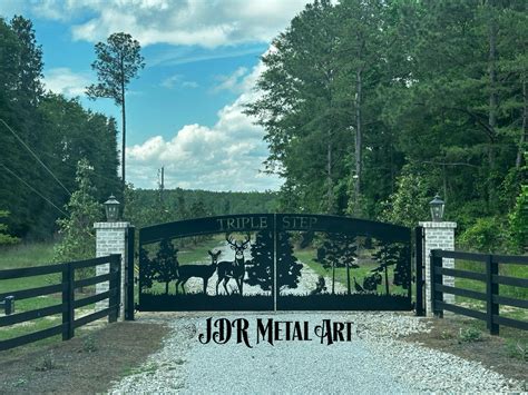 Atlanta Driveway Gates By Jdr Metal Art 2024 Custom Driveway Gates By