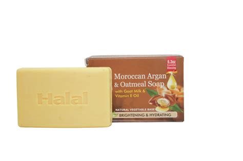 Moroccan Argan And Oatmeal Halal Soap Essential Palace