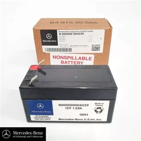 Bater A Auxiliar Mercedes Benz V Ah N En Venta En