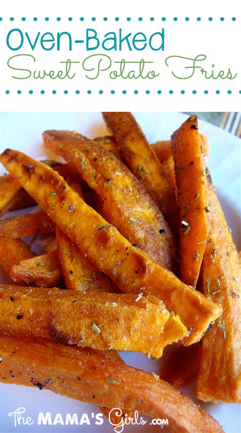 Oven Baked Sweet Potato Fries Themamasgirls