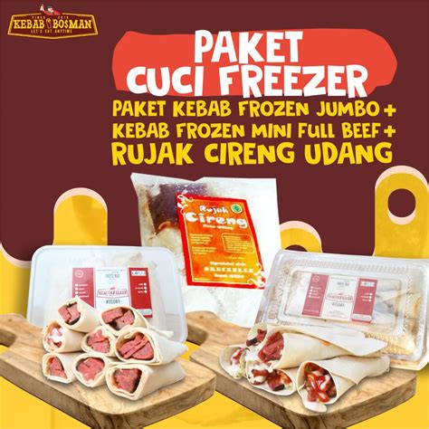 Jual Paket Black Kebab Medium Kebab Frozen Mini Full Beef Rujak