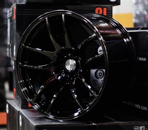 Esr Sr08 Gloss Black Deep Concave Wheels 18x105 15 5x1143 Rims 18 Inch Set 4 · 84900