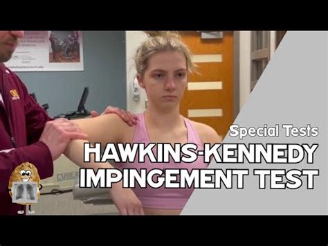 Hawkins Kennedy Impingement Test YouTube