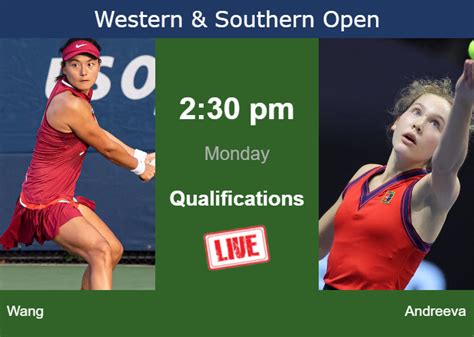 How To Watch Wang Vs Andreeva On Live Streaming In Cincinnati On