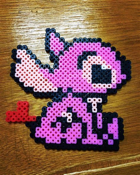 Lilo Stitch Perler Beads By Udiningg Perler Bead Disney Diy Perler